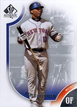 2009 SP Authentic #10 Gary Sheffield Front