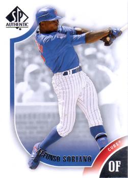 2009 SP Authentic #12 Alfonso Soriano Front