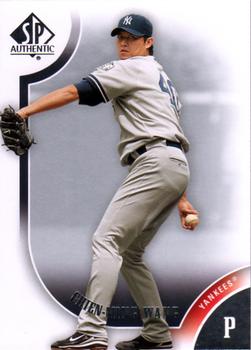 2009 SP Authentic #40 Chien-Ming Wang Front