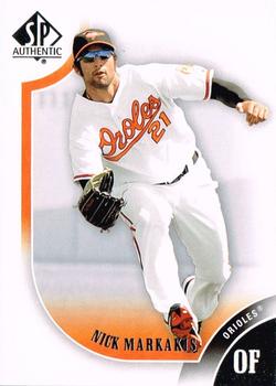 2009 SP Authentic #70 Nick Markakis Front