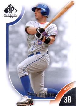 2009 SP Authentic #98 David Wright Front