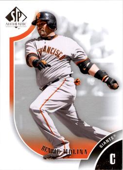 2009 SP Authentic #101 Bengie Molina Front