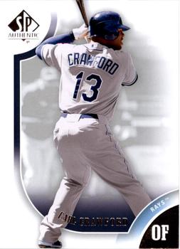 2009 SP Authentic #113 Carl Crawford Front