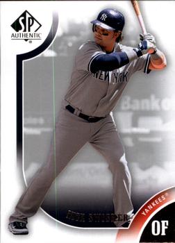 2009 SP Authentic #121 Nick Swisher Front