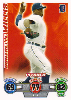 2009 Topps Attax #NNO Dontrelle Willis Front