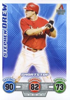 2009 Topps Attax #NNO Stephen Drew Front
