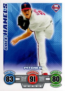 2009 Topps Attax #NNO Cole Hamels Front