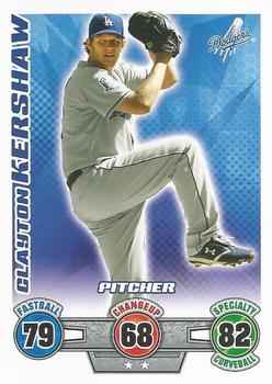 2009 Topps Attax #NNO Clayton Kershaw Front