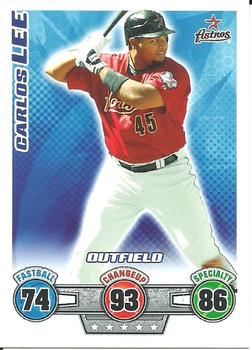 2009 Topps Attax #NNO Carlos Lee Front