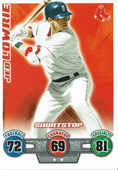 2009 Topps Attax #NNO Jed Lowrie Front
