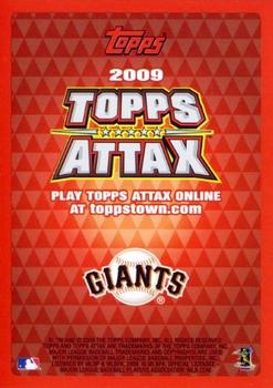 2009 Topps Attax #NNO Aaron Rowand Back