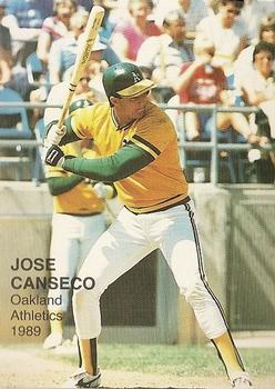 1989 Baseball's Best Two (unlicensed) #5 Jose Canseco Front