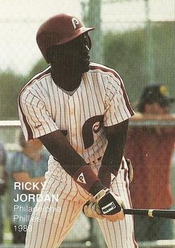 1989 Baseball's Best Two (unlicensed) #21 Ricky Jordan Front