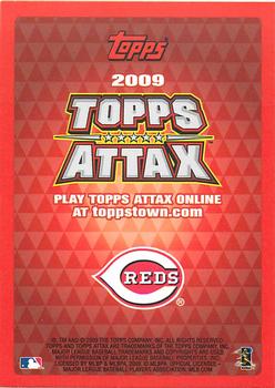 2009 Topps Attax - Gold Superstars #NNO Jay Bruce Back
