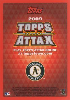 2009 Topps Attax - Gold Superstars #NNO Matt Holliday Back