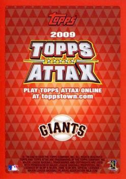 2009 Topps Attax - Gold Superstars #NNO Tim Lincecum Back