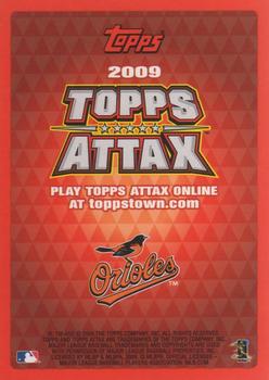 2009 Topps Attax - Gold Superstars #NNO Nick Markakis Back