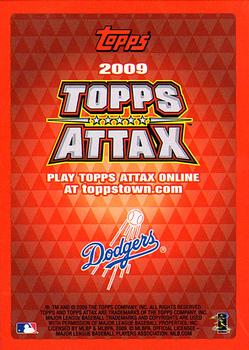 2009 Topps Attax - Gold Superstars #NNO Russell Martin Back