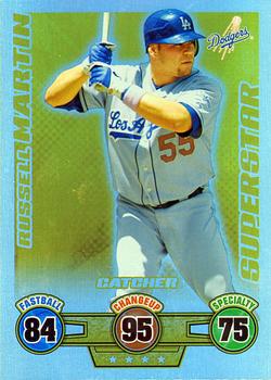 2009 Topps Attax - Gold Superstars #NNO Russell Martin Front