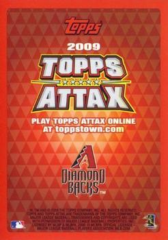 2009 Topps Attax - Gold Superstars #NNO Brandon Webb Back