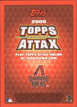 2009 Topps Attax - Silver Foil #NNO Adam Dunn Back