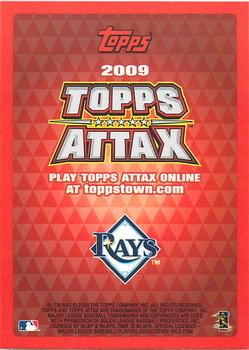2009 Topps Attax - Silver Foil #NNO Scott Kazmir Back