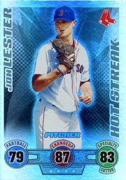 2009 Topps Attax - Silver Foil #NNO Jon Lester Front
