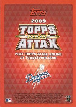 2009 Topps Attax - Silver Foil #NNO Derek Lowe Back