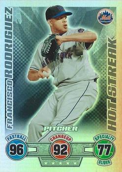 2009 Topps Attax - Silver Foil #NNO Francisco Rodriguez Front
