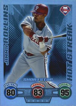 2009 Topps Attax - Silver Foil #NNO Jimmy Rollins Front