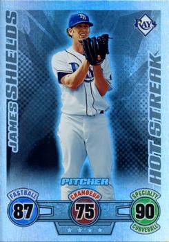 2009 Topps Attax - Silver Foil #NNO James Shields Front