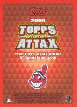 2009 Topps Attax - Silver Foil #NNO Grady Sizemore Back