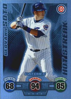2009 Topps Attax - Silver Foil #NNO Geovany Soto Front