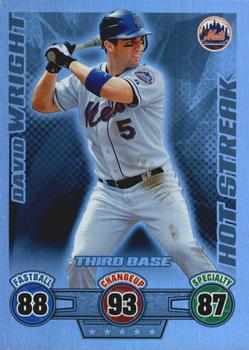 2009 Topps Attax - Silver Foil #NNO David Wright Front