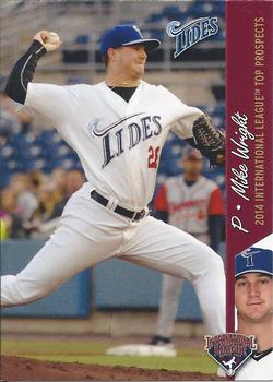 2014 Choice International League Top Prospects #28 Mike Wright Front