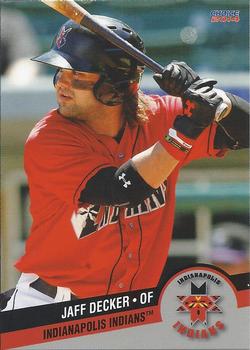 2014 Choice Indianapolis Indians #7 Jaff Decker Front