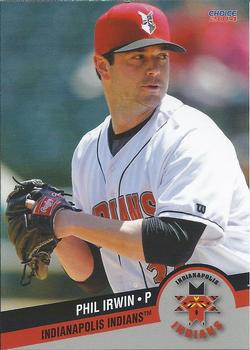 2014 Choice Indianapolis Indians #10 Phil Irwin Front