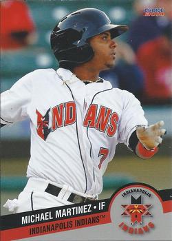 2014 Choice Indianapolis Indians #15 Michael Martinez Front
