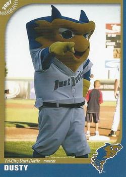2007 Grandstand Tri-City Dust Devils #38 Dusty Front