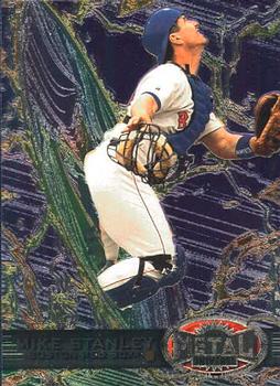 1997 Metal Universe #24 Mike Stanley Front