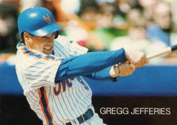 1989 Stat Back (unlicensed) #NNO Gregg Jefferies Front
