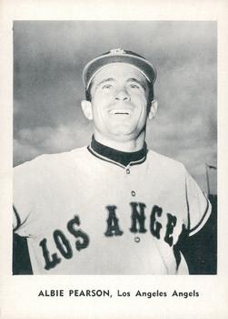 1961 Jay Publishing Los Angeles Angels #NNO Albie Pearson Front