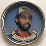 1987 Topps Coins #1 Harold Baines Front