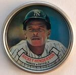 1987 Topps Coins #12 Rickey Henderson Front