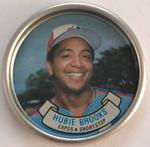 1987 Topps Coins #27 Hubie Brooks Front