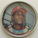 1987 Topps Coins #30 Eric Davis Front