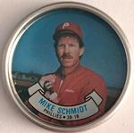 1987 Topps Coins #43 Mike Schmidt Front