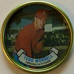 1987 Topps Coins #48 Todd Worrell Front