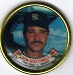 1988 Topps Coins #19 Don Mattingly Front