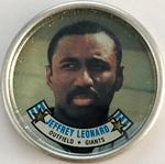 1988 Topps Coins #46 Jeffrey Leonard Front
